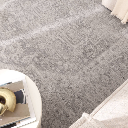 Grey Wilma Medallion Rug