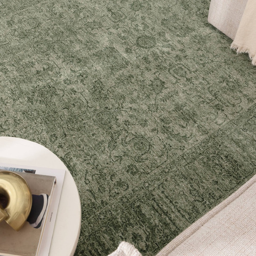 Green Wilma Distressed Rug