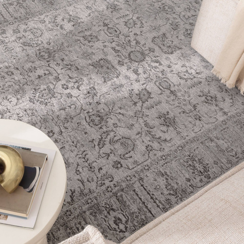 Grey Caitlin Distressed Rug