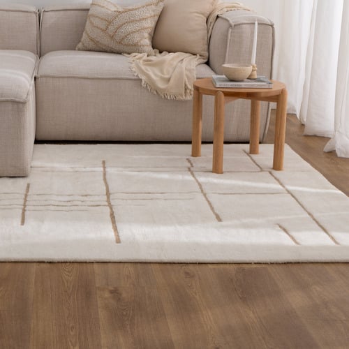 Beige Milford New Zealand Wool Rug