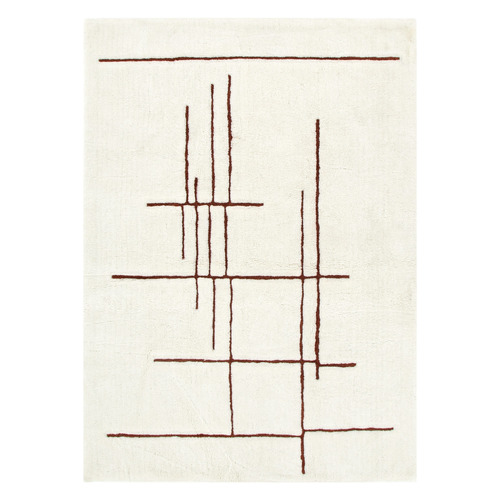 Terracotta Milford New Zealand Wool Rug