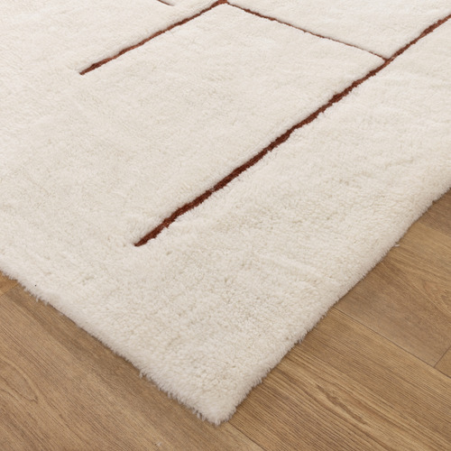 Terracotta Milford New Zealand Wool Rug