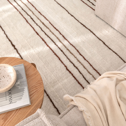 Terracotta Finley New Zealand Wool Rug