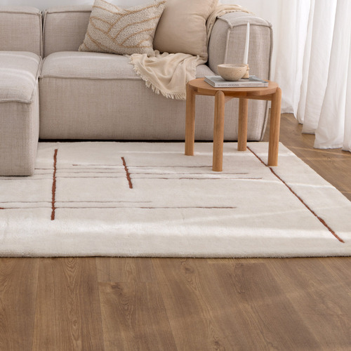 Terracotta Milford New Zealand Wool Rug
