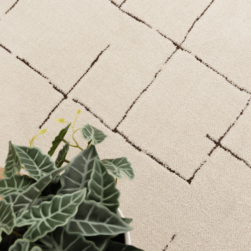Brown Levi Abstract Rug