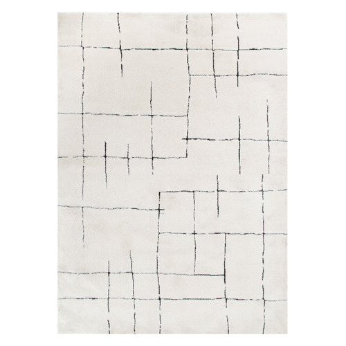 Black Levi Abstract Rug