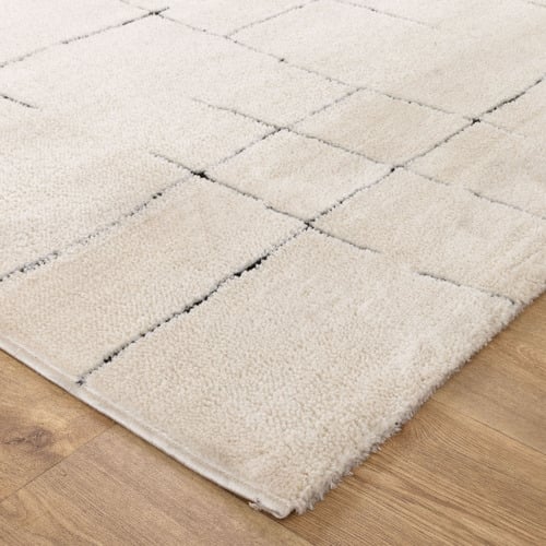 Black Levi Abstract Rug