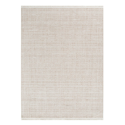 Beige & Ivory Sarai Tasselled Rug
