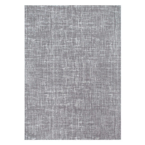 Grey Geo Lines Atina Rug