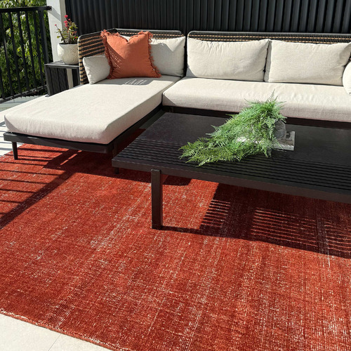 Burnt Terracotta Harbour Indoor/Outdoor Rug