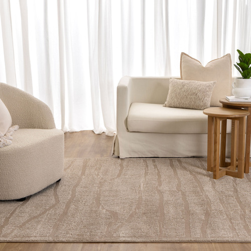 Beige Winona Abstract Lines Rug