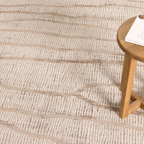 Ivory Winona Abstract Lines Rug