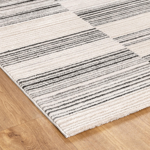 Grey Winona Lines Rug