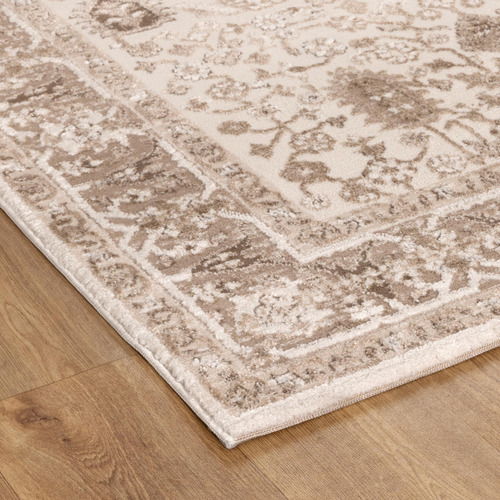 Brown Winona Oriental Border Rug