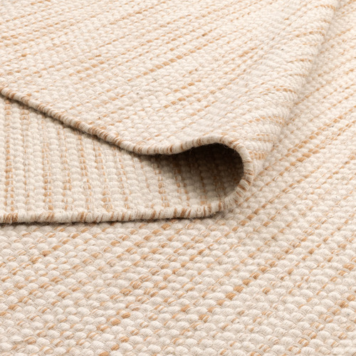 Ivory & Turmeric Skandi Hand-Woven Wool Rug
