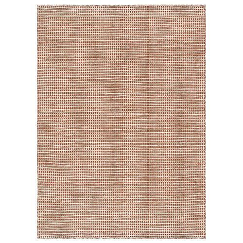 Copper & Beige Skandi Hand-Woven Wool Rug