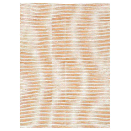 Turmeric & Beige Skandi Hand-Woven Wool Rug