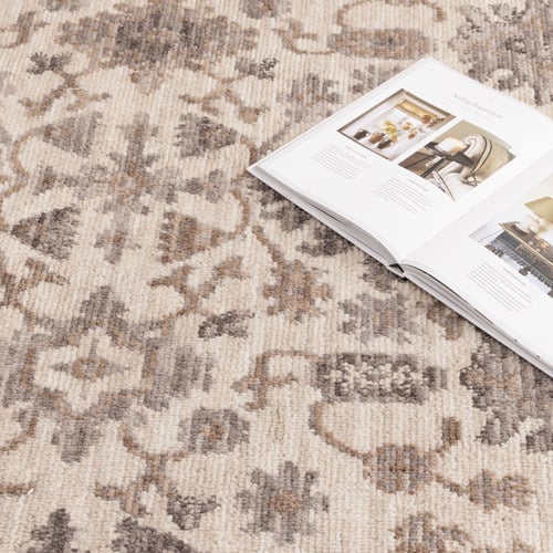 Beige & Grey Astoria Traditional Rug