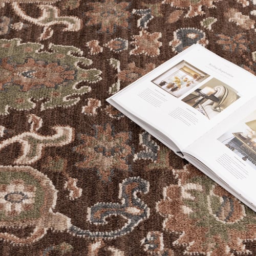 Brown Everard Traditional Rug