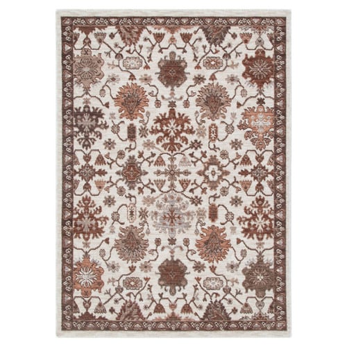 Ivory & Rust Astoria Traditional Rug