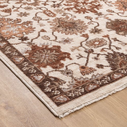 Ivory & Rust Astoria Traditional Rug