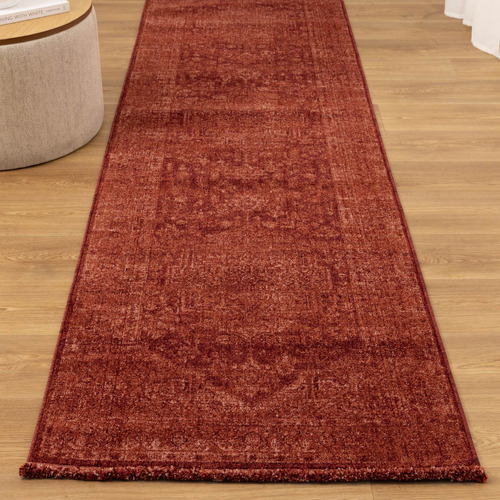 Rust Wilma Medallion Runner