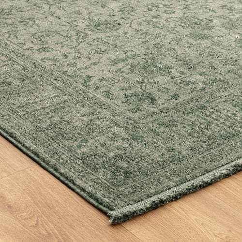Green Caitlin Distressed Rug