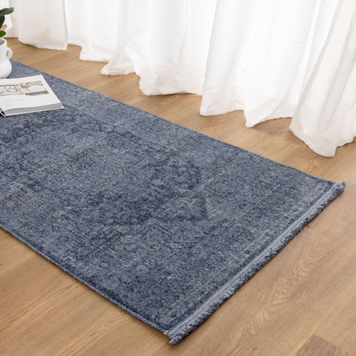Blue Wilma Medallion Runner