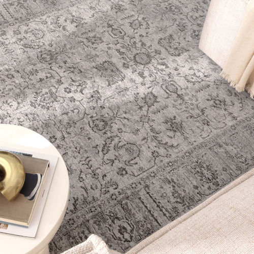 Grey Caitlin Distressed Rug