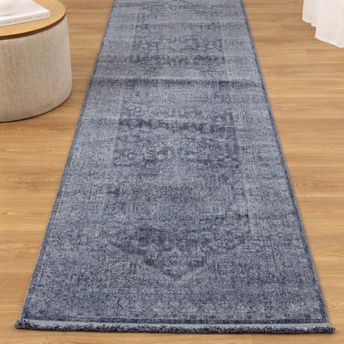 Blue Wilma Medallion Runner