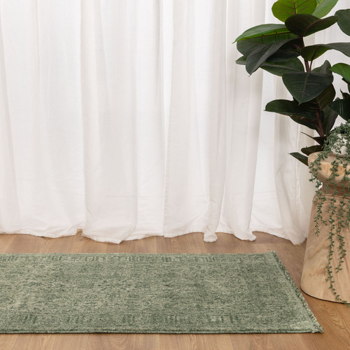 Green Wilma Distressed Runner