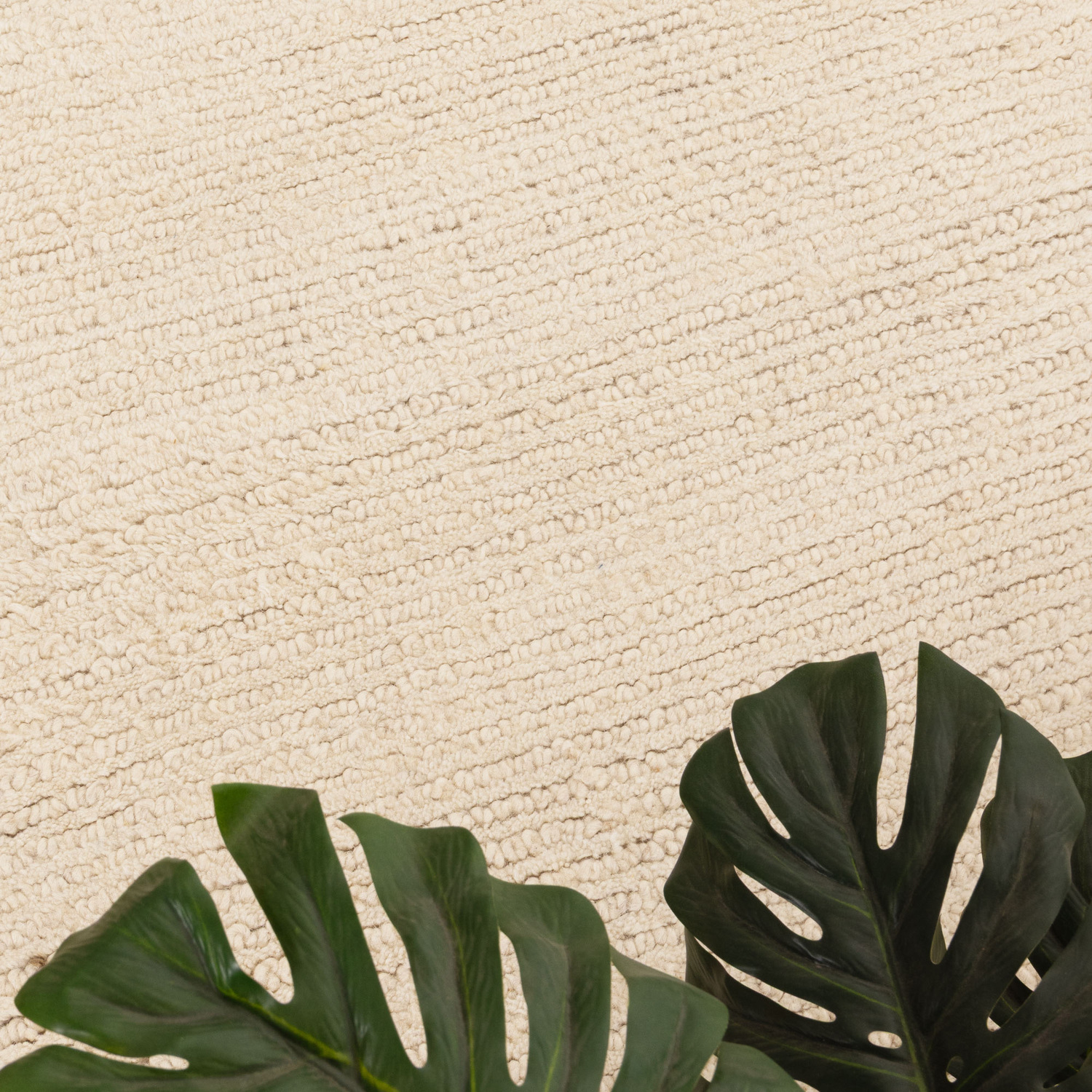 Ivory Camia Hand-Loomed Wool Runner