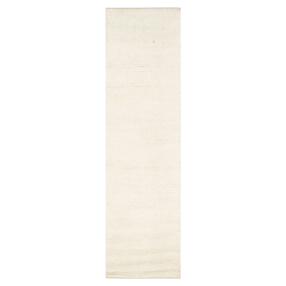Ivory Camia Hand-Loomed Wool Runner