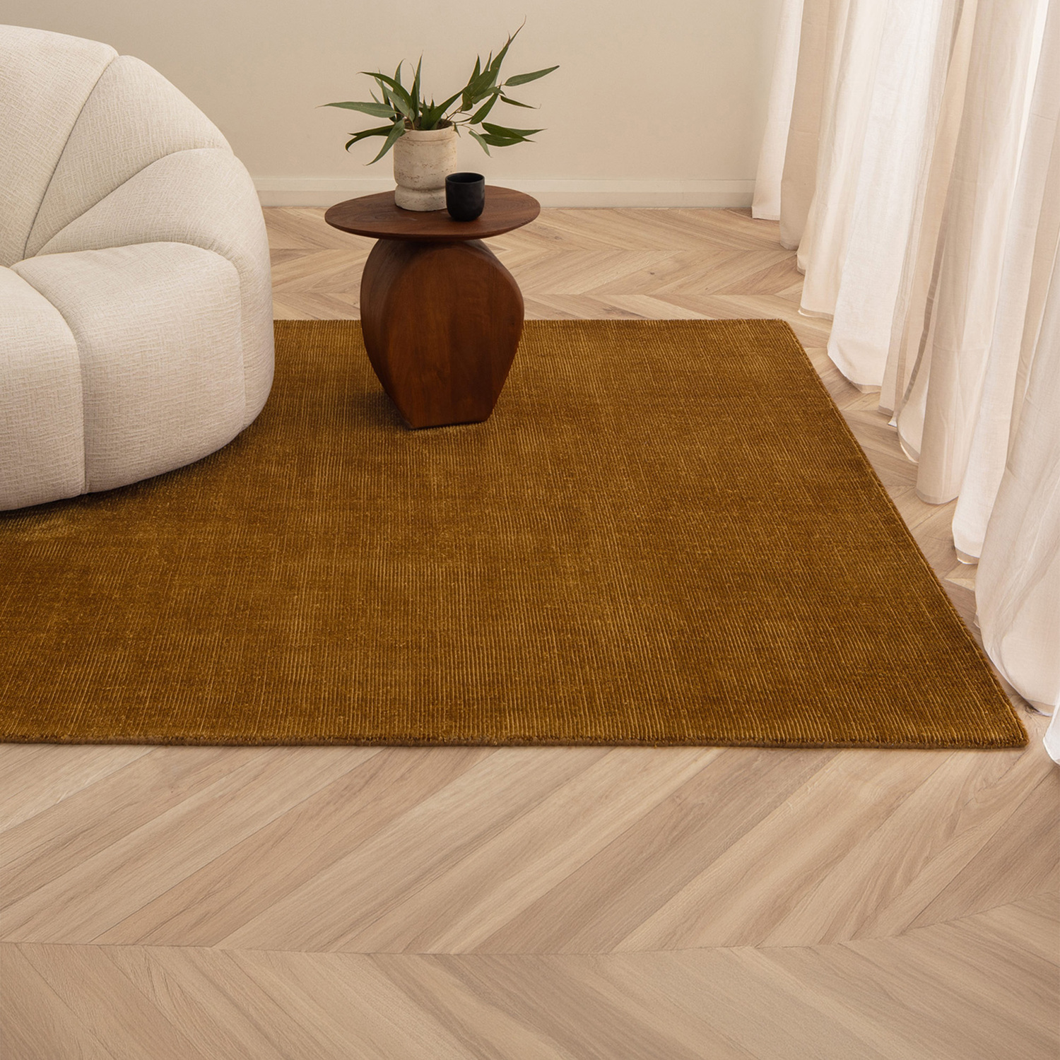 Marais Hand-Loomed Viscose-Blend Rug