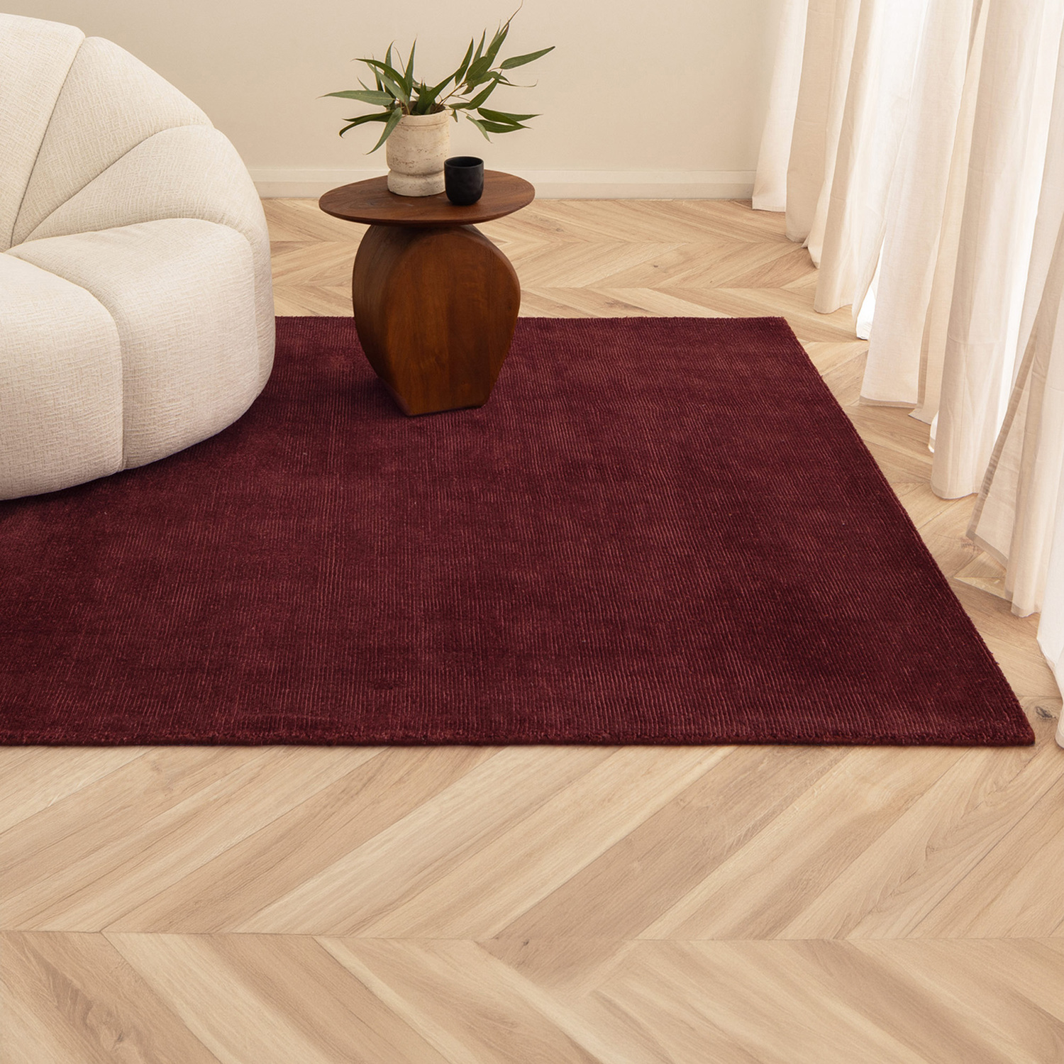 Marais Hand-Loomed Viscose-Blend Rug