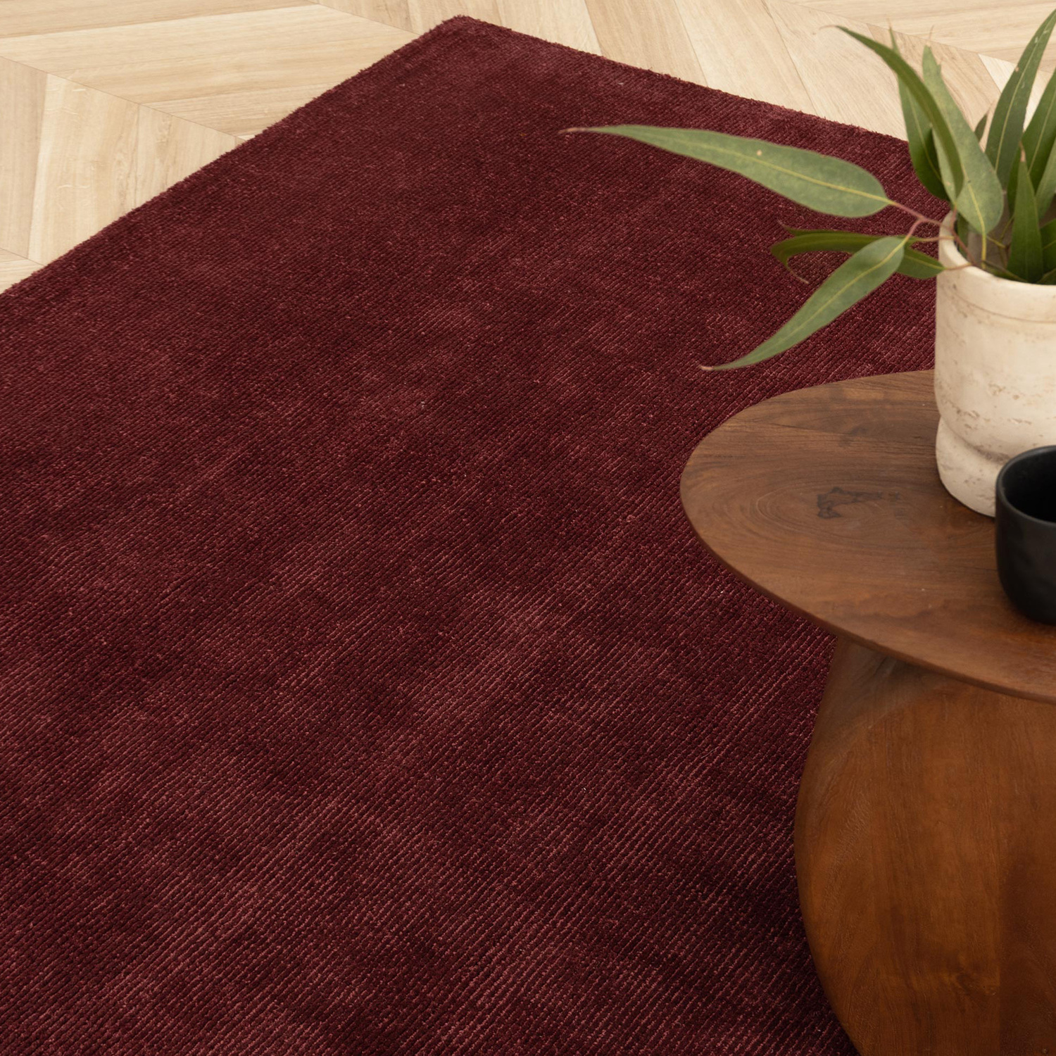 Marais Hand-Loomed Viscose-Blend Rug
