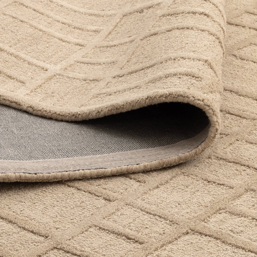 Miraan Geometric Wool-Blend Rug