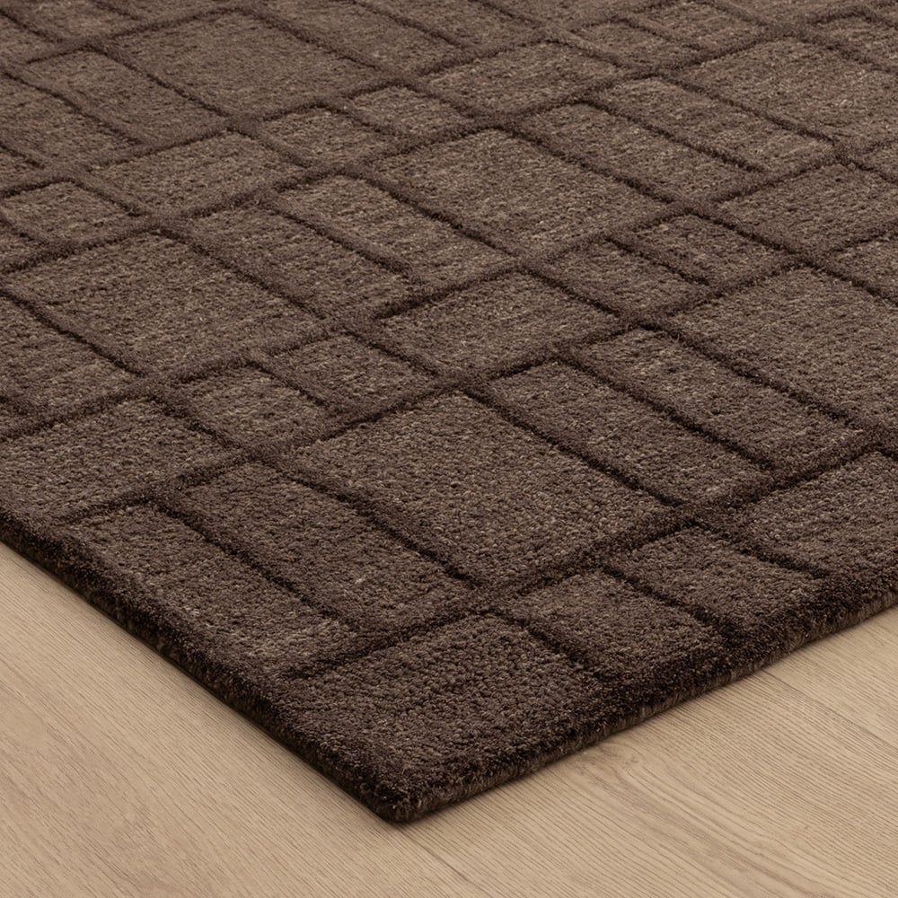 Miraan Geometric Wool-Blend Rug
