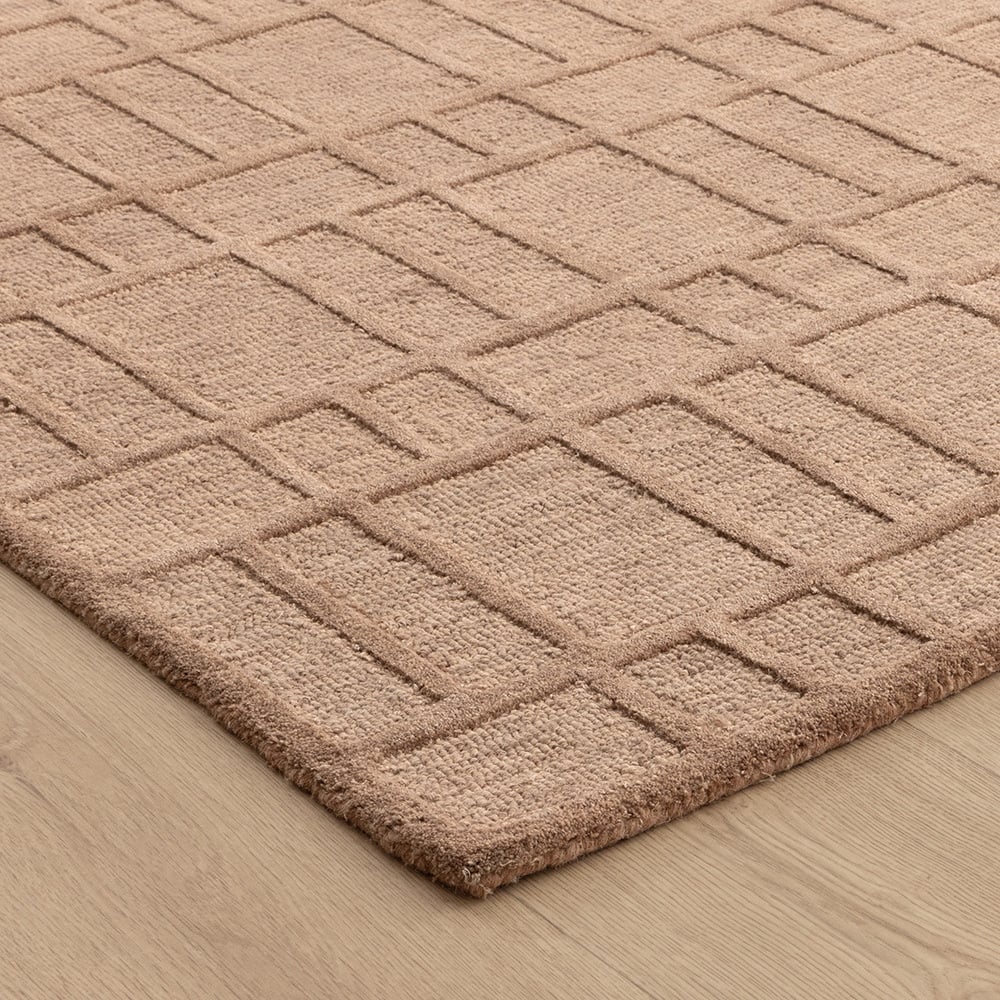 Miraan Geometric Wool-Blend Rug