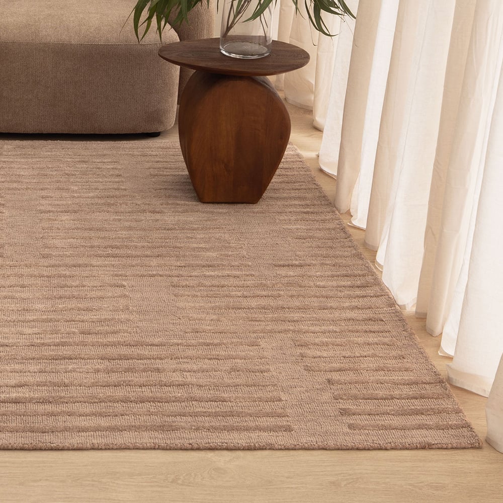 Miraan Abstract Wool-Blend Rug