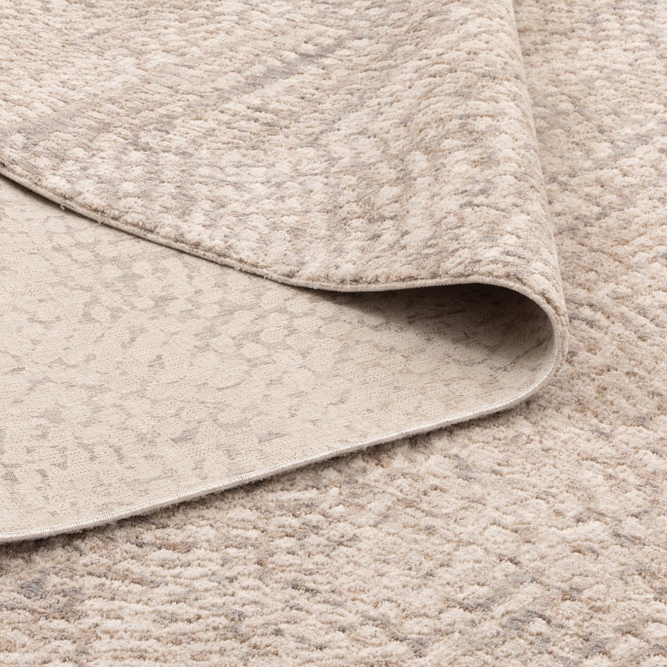 Washed Pebble Mosaic Sola Rug