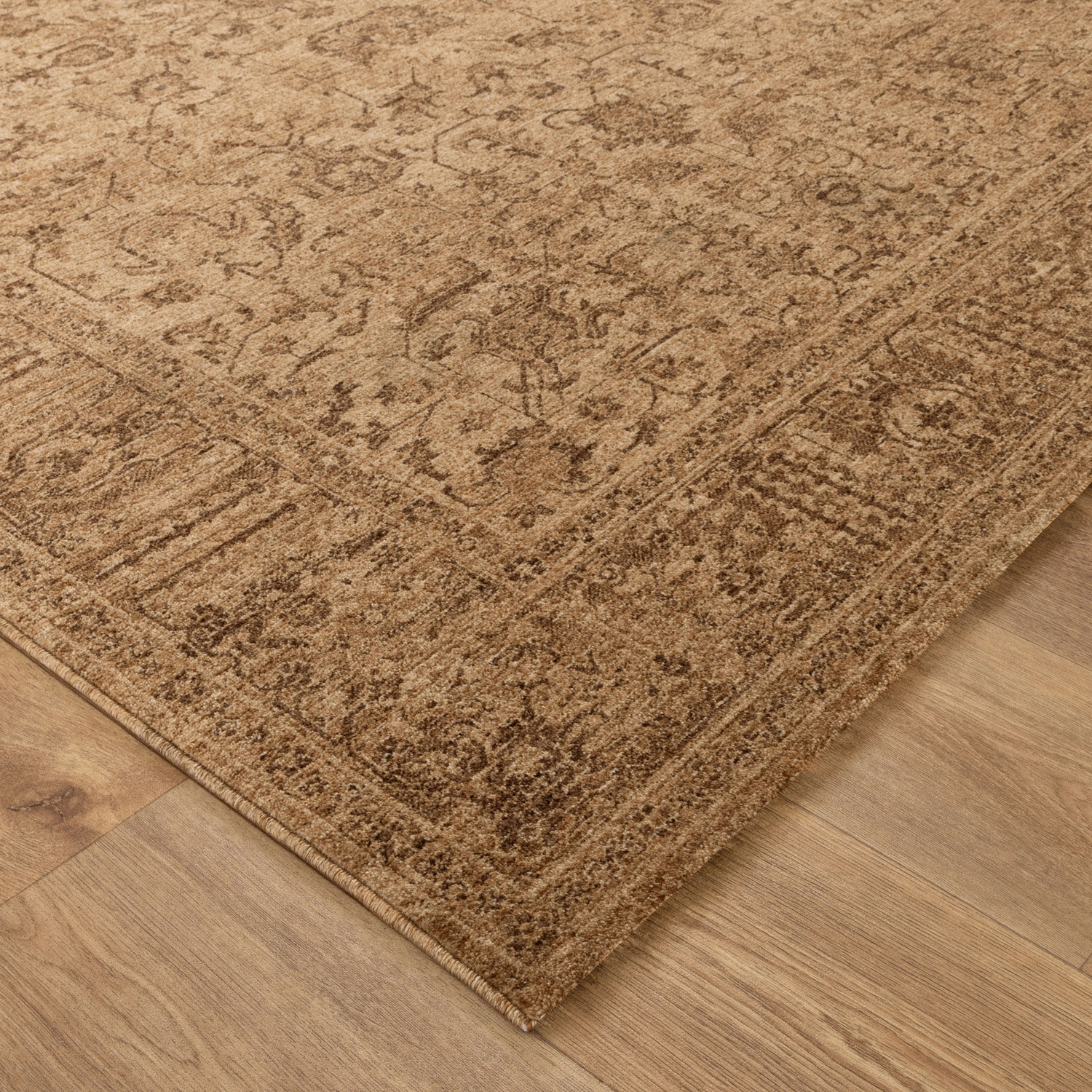 Heritage-Monochrome-Distressed-Border-Rug
