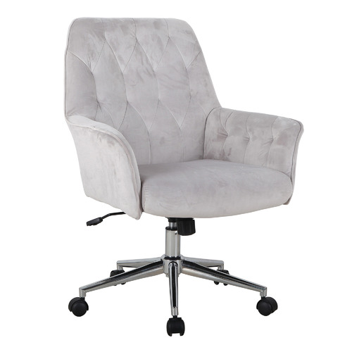 Executive Equipment Pelham Velvet Home Office Chair Temple & ster