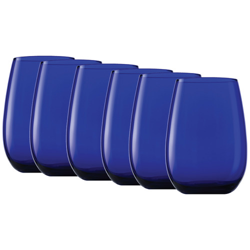 China Blue Stolzle Elements 470ml Tumbler