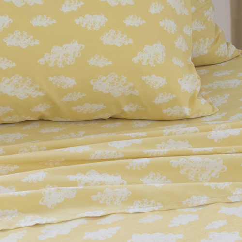 Clouds Cotton-Blend Sheet Set