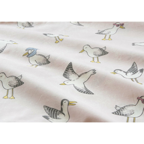 Pink Seagulls Quilt Cover Set