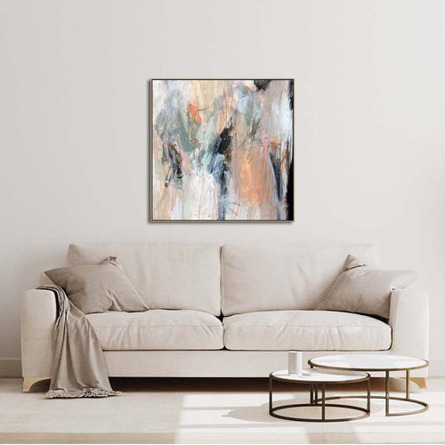 Desert Mirage Oak Framed Canvas