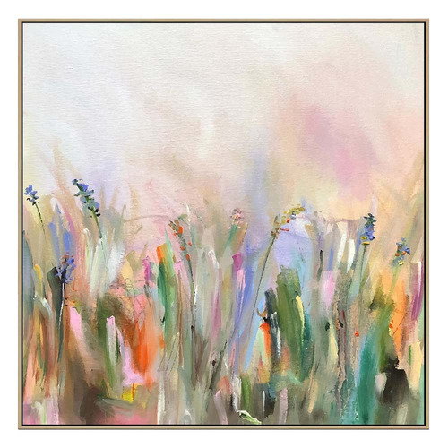 Field of Dreams Oak Framed Canvas