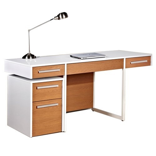 Corner Office Agile Writing Desk with Mobile Pedestal & Reviews