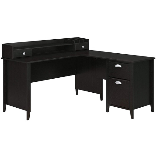 Connecticut L Shaped Desk With Desktop Organiser Temple Webster